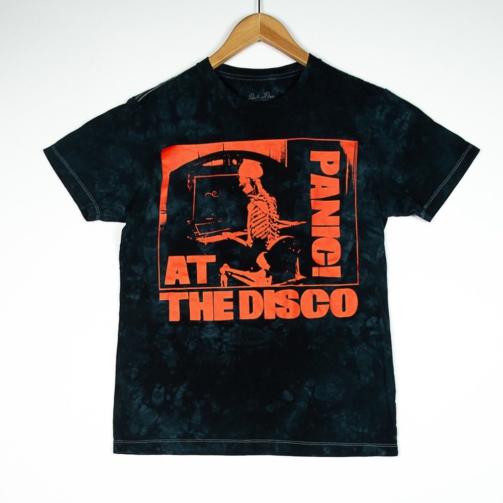 Panic! at the Disco Skeleton Piano Tie Dye Tee